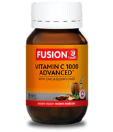 Fusion Health Vitamin C 1000 Advanced 30 Chewable Tablets